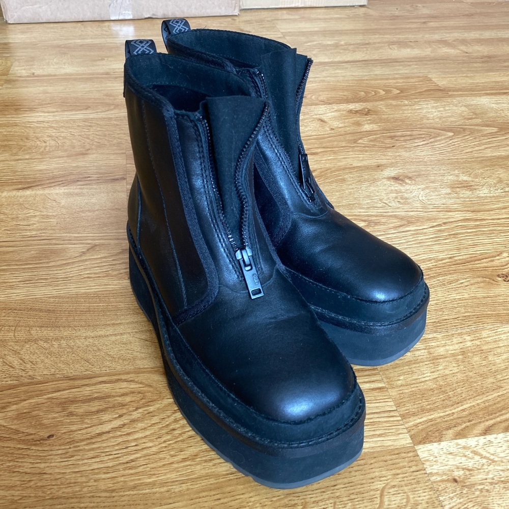 UGG Black Platform Boots